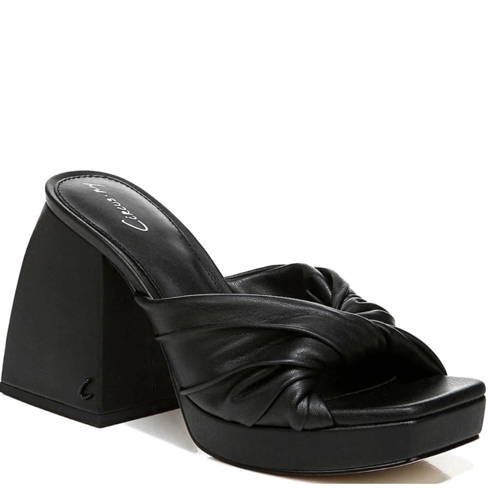 Circus by Sam Edelman Black Marianna Chunky
4" Heel Sandal